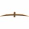 Ekena Millwork Bellingham Timber Gable Bracket, Western Red Cedar, 60"W x 12"H x 1 1/2"D x 3 1/2"F, 5/12 Pitch GBW060X12X0204BEL00SWR - alternate 3
